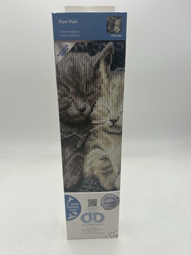 Diamond Dotz Kit Sleeping Kittens Cats Purr Pair Art Kit