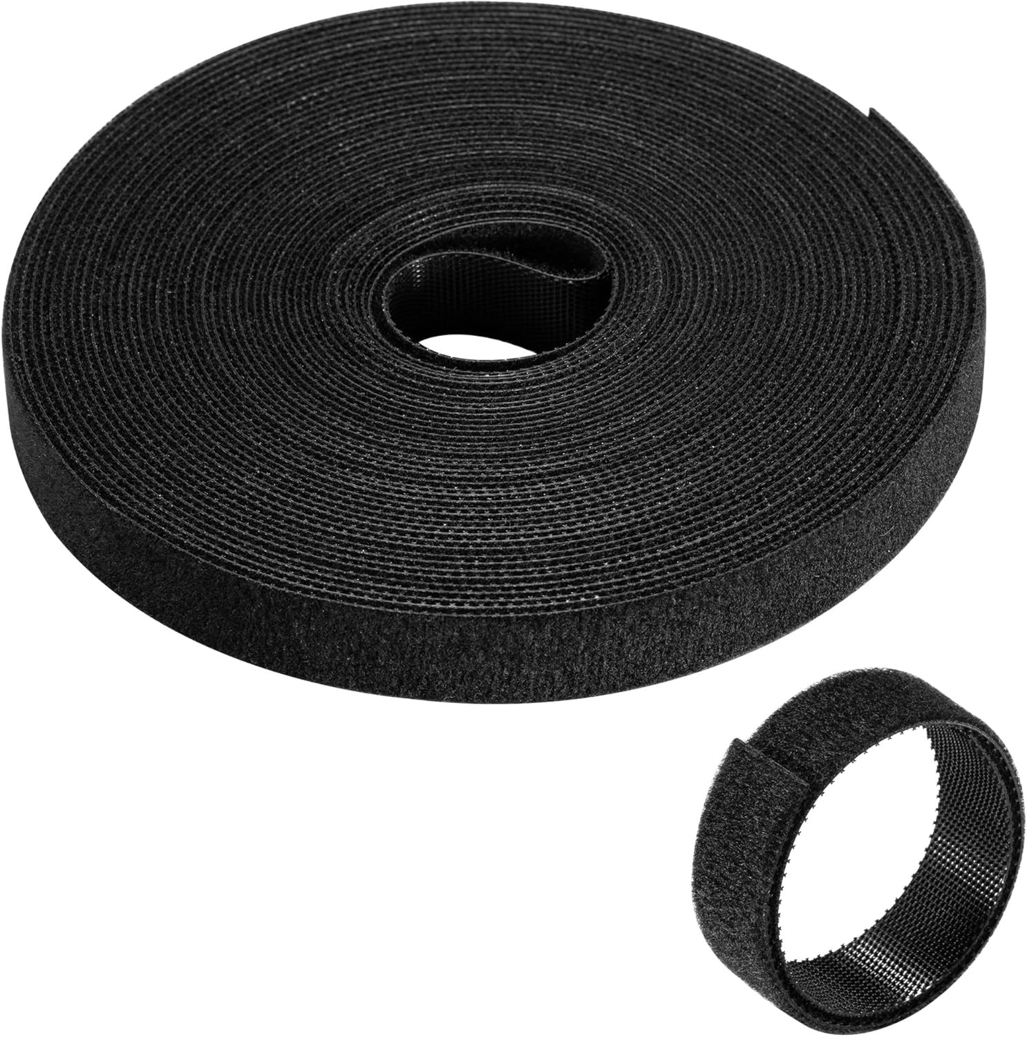 Fascette a Strappo Da 10 Metri, Fascette Fermacavi Riutilizzabili Con Chiusura a