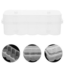 20 Pcs Vial Organizer Boxes Sample Case Freezer Storage Plastic Container