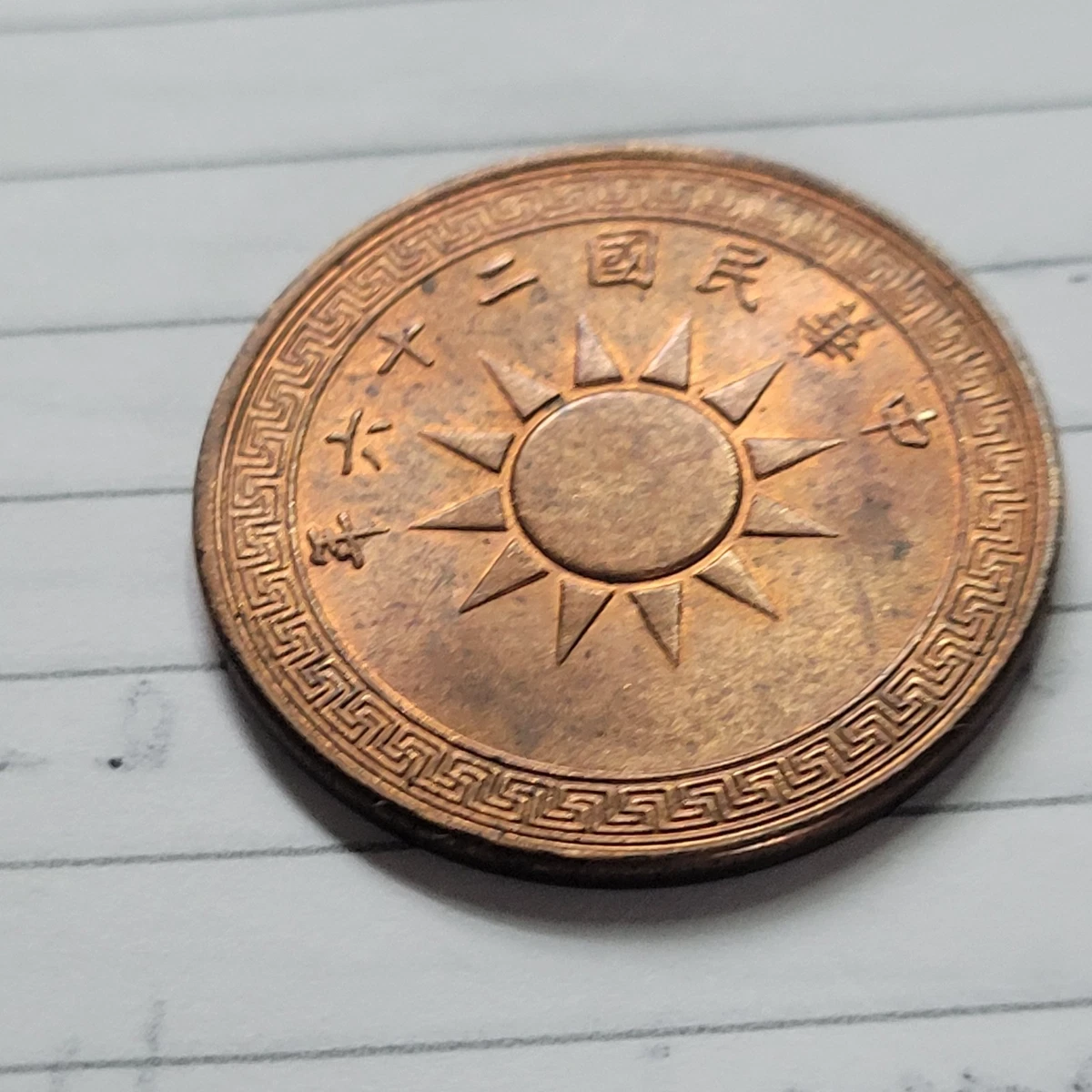 Uncirculated Copper Uncertified Chinese Empire Coins (Pre - 1948