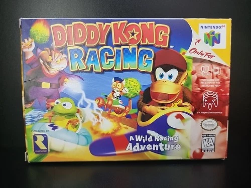 Diddy Kong Racing (Nintendo 64) | Box & Inserts | No Manual | Great Condition