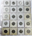 SHEET OF 20 MIXED TYPE PRE-1965 SILVER QUARTERS! AMAZING COLLECTOR SET! NR#G2252
