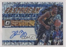 2017-18 Panini Donruss Optic Fast Break Signatures Thaddeus Young #FB-TYG Auto