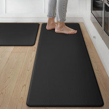 anti Fatigue Kitchen Mats for Floor 2PCS, Cushioned Standing Mats