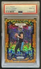 2023 Panini Prizm Bryce Young RC Orange Disco Rookie #311 Panthers PSA 10