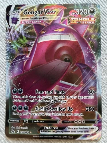Gengar VMAX - SWSH08: Fusion Strike (SWSH08) (Near Mint)