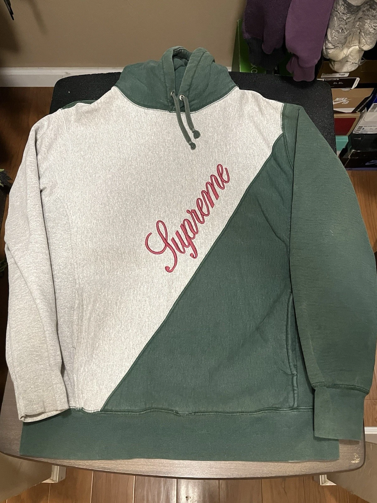 Pull à capuche Supreme Split F/W 12 taille L 