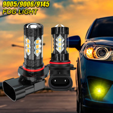 For Dodge Ram 1500 2500 2006-2008 2X Golden Yellow 9006 LED Fog Light Bulbs