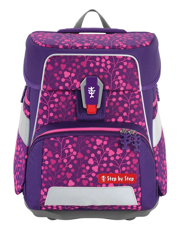 Step by Step Space Shine Schulranzen-Set 5-teilig Butterfly Night Ina violett - Bild 3 von 4