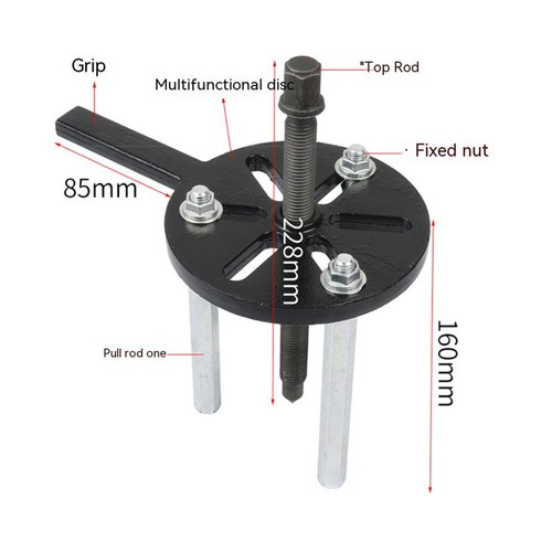 21 Three-jaw Inner Hole Bearing Puller Extractor Removal Tool Universal Upgraded - Picture 10 of 15