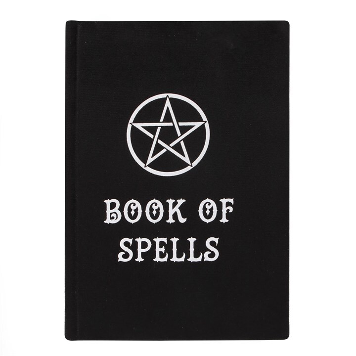 Book of Magic Spells Gothic Velvet A5 Notebook