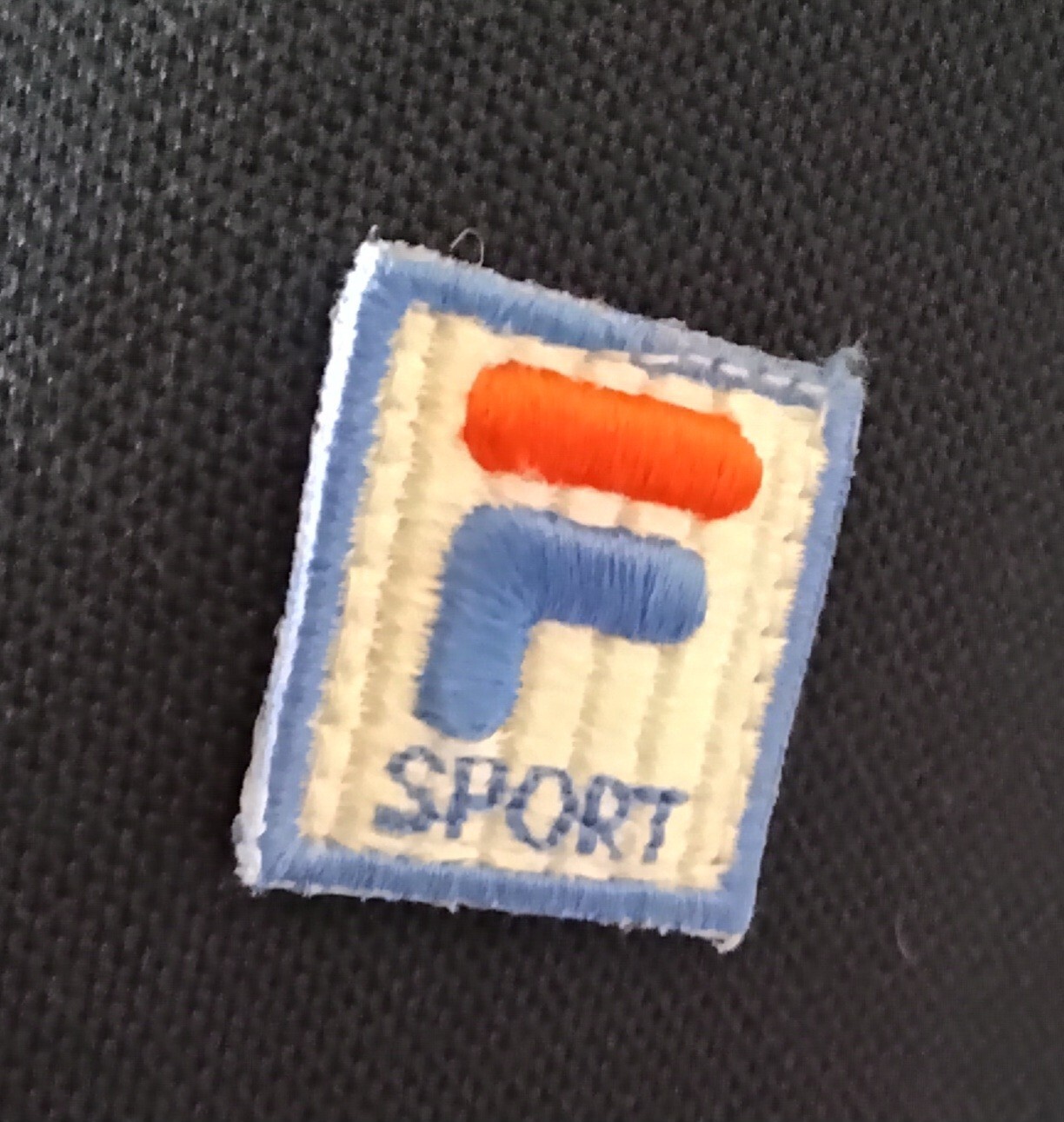 FILA Giacca FiILA Sport XL Navy Manica Lunga Cerniera Frontale Cotone Politecnico Tasche Laterali