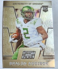 2016 Panini Prizm Collegiate Draft Picks - Draft Picks Bralon Addison #134 (RC)