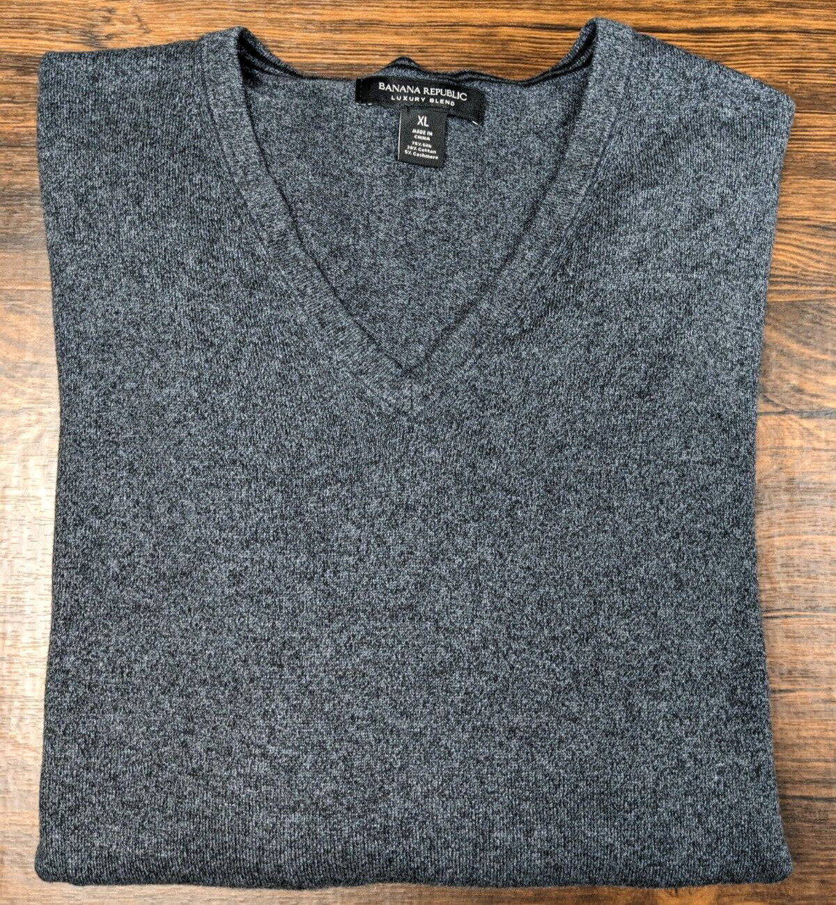 BANANA REPUBLIC Luxury Blend Mens Silk Cashmere Blend Sweater