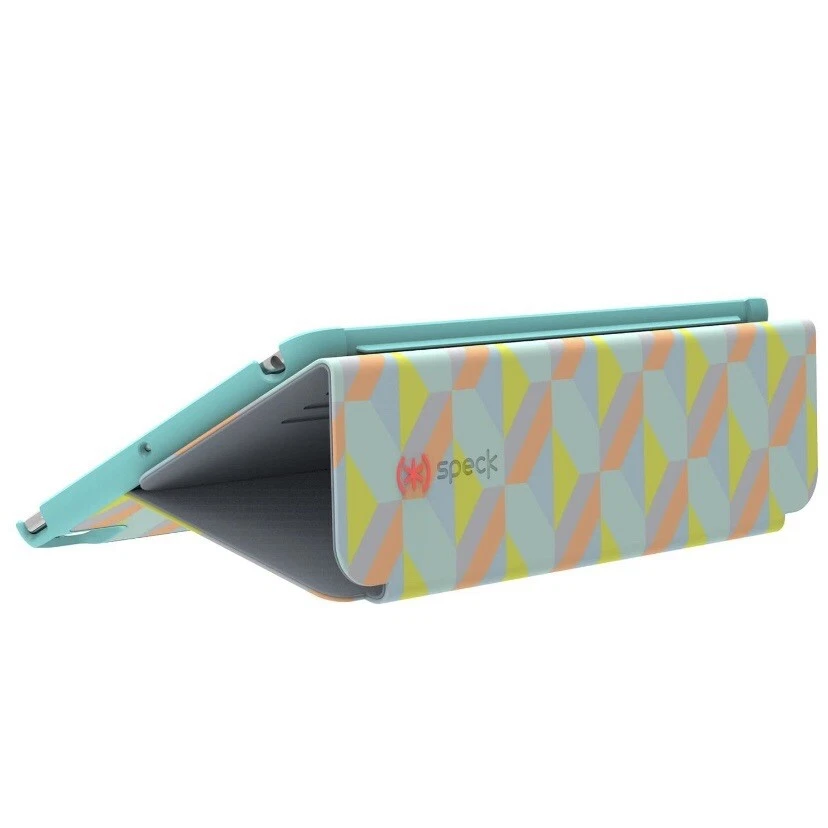 Speck StyleFolio Tablet Case iPad Air 1 & Air 2 & Pro 9.7” Citrus Orange Blue NW - Image 3 of 4