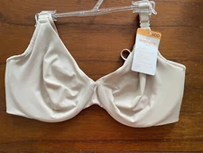 New Warner's Beige Cloud 9 Underwire RK1041A Bra 36DD MSRP $46