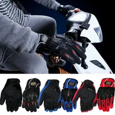 Motorcycle Motorbike Racing Full Finger Gloves Touch Screen Breathable Gloves US
