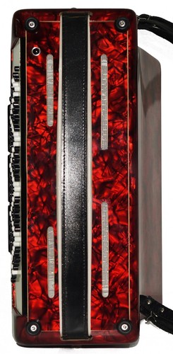 Barcarole Prominenz Piano Accordion made in Germany 120 Bass Buttons Straps 2180 - Picture 9 of 15
