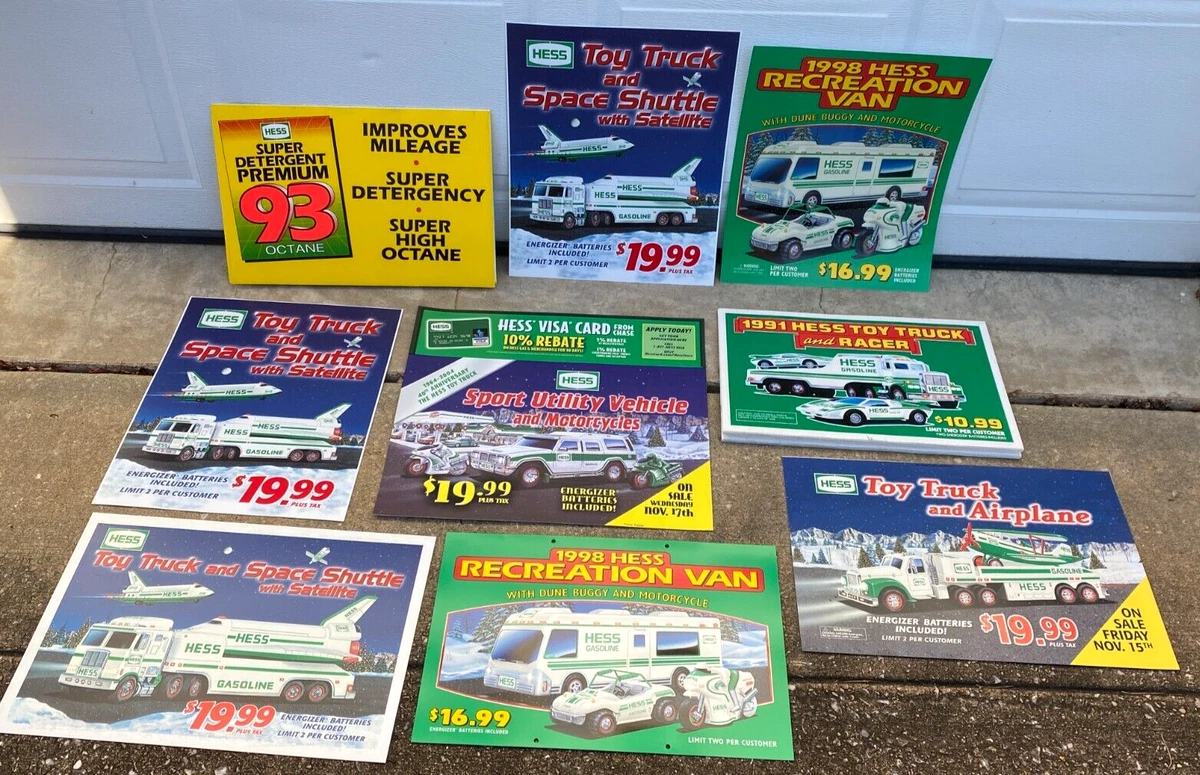 Hess sales toy store