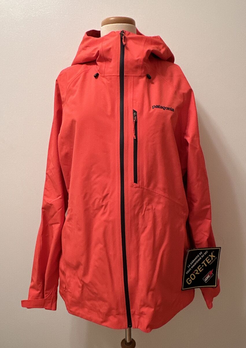 NEW! PATAGONIA Powder Bowl Jacket Women's XL Tomato Red Gore NEW! PATAGONIA Powder Bowl Jacket Women's XL Tomato Red Gore