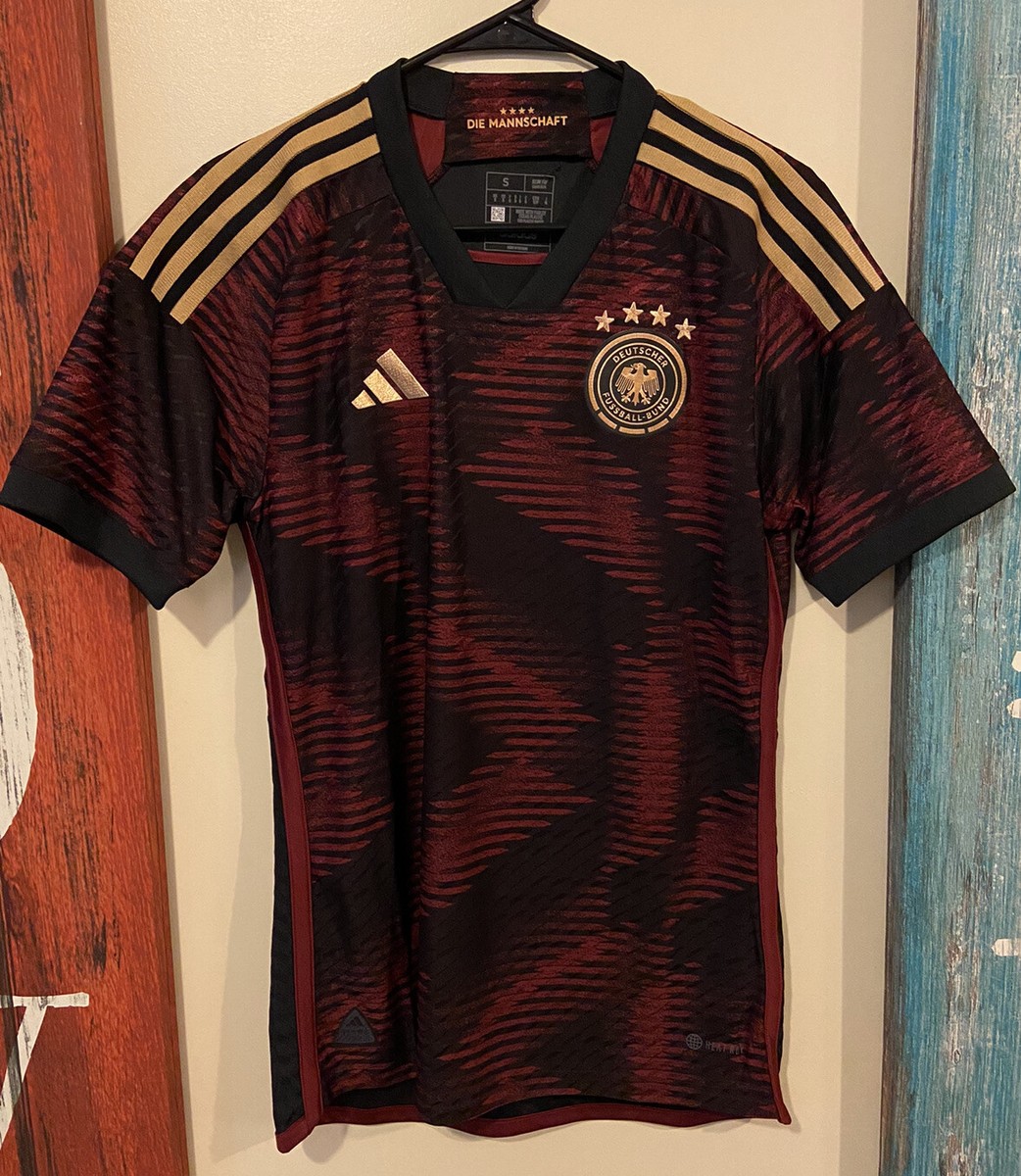 PLS READ Adidas Germany Away Authentic 2022 World Cup Soccer
