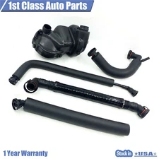 Cold Weather Climate PCV Crankcase Vent Valve + Hose Kit For 00-06 BMW E46 5PCs
