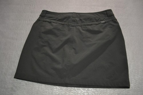 43572-a Eddie Bauer Athletic Skort Skirt Shorts Gray Size 10 Adult Womens - Picture 8 of 8