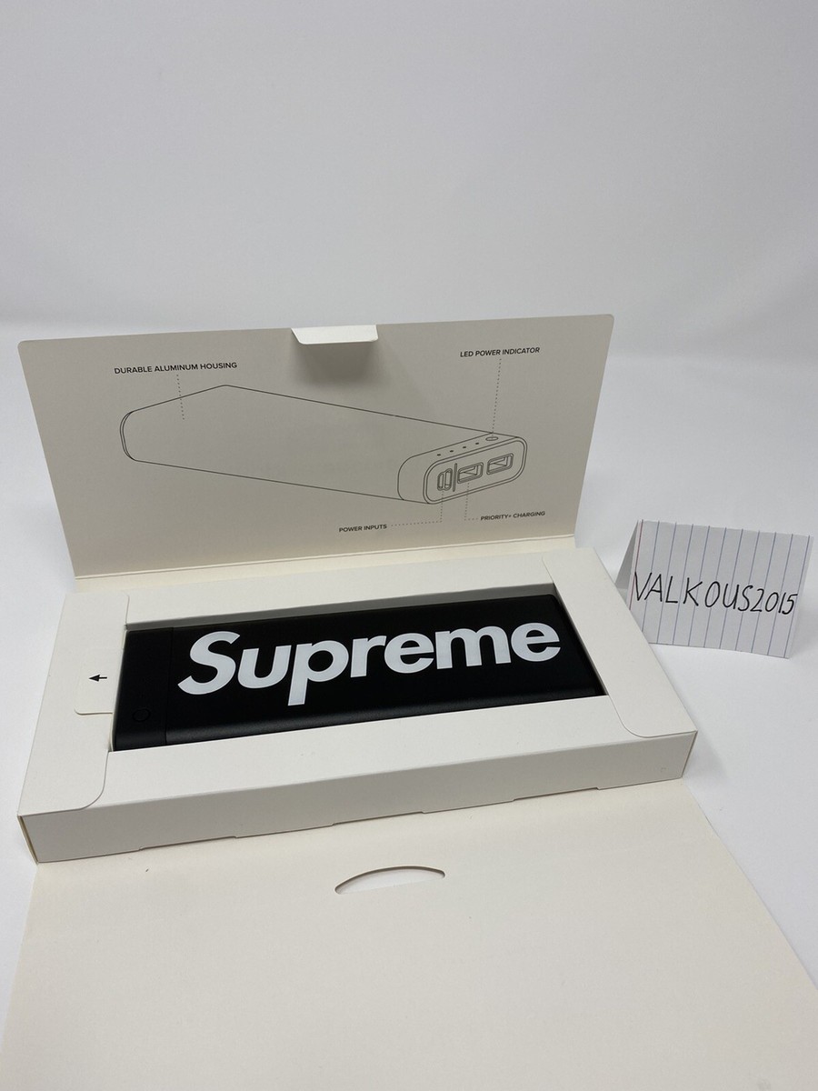 Great Condition* Supreme X Mophie Encore Plus 20k Power Bank Black