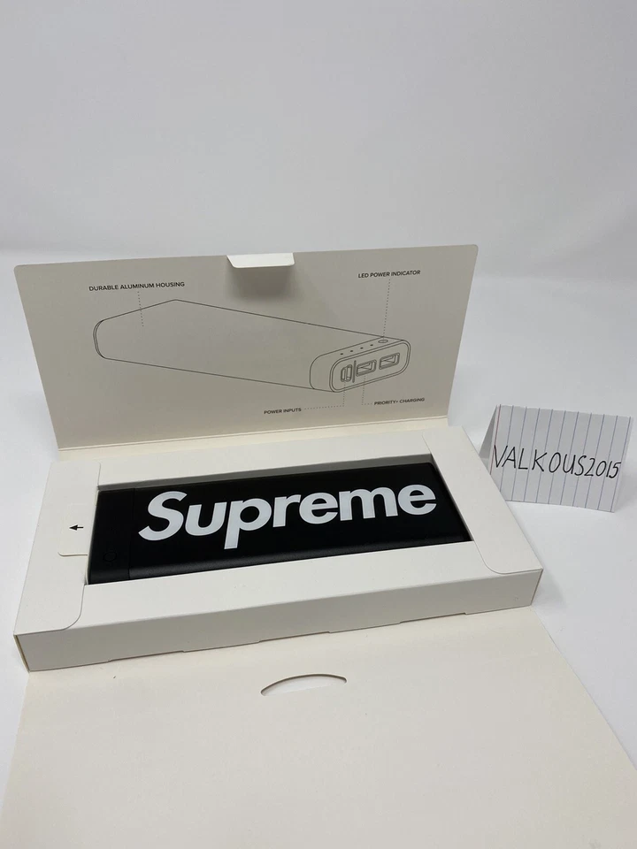 *状况良好* Supreme X Mophie Encore Plus 20k 移动电源黑色 — 第 2/4 张图片