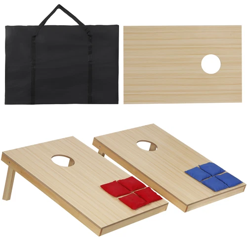 Cornhole Sitzsack Werfen Spielset Rasen Hinterhof für Party Familie zusammen spielen - Bild 44 von 46