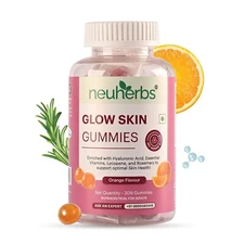 100%Natural Glow Skin 30 Gummies For Men & Women Rosemary To Support Health