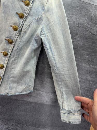 Ralph Lauren Denim & Supply Women’s Denim Blazer Jacket Size M - Picture 10 of 24
