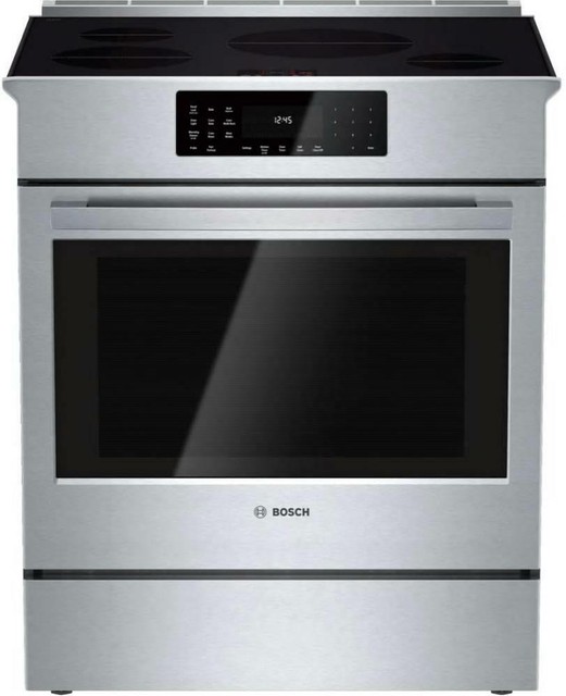 Bosch HII8055U 30 Inch Wide 4.6 Cu. Ft. Slide-In Induction ...