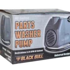 BLACK BULL Pro Duty 40 Gal. Parts Washer Replacement Pump 2.6-3.2 GPM Solvent