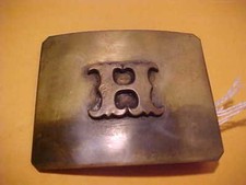 CIVIL WAR 22 ND NEW YORK INFRANTRY REGIMENT H BELT BUCKLE