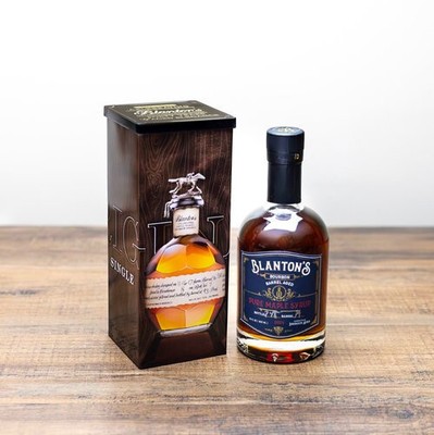 Blanton's Two Year Old Barrel Aged Maple Syrup Select Just Released With TIN