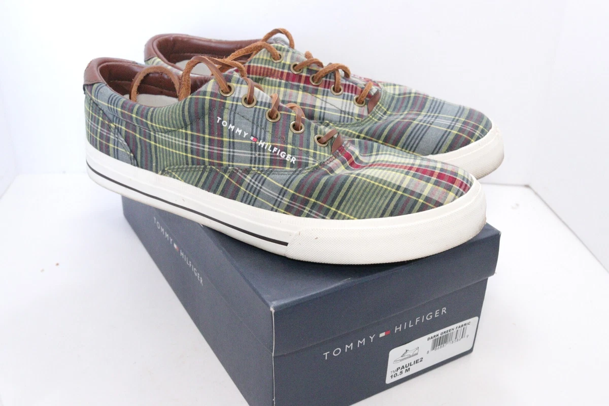 Tommy hilfiger sales plaid shoes