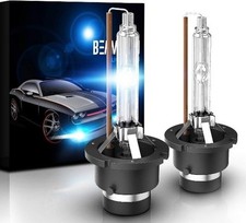 D4S HID Bulb 35W 10000K Xenon High Low Beam Headlight Bulb Plug and Play Dark