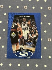 1998-99 Upper Deck UD Choice Terrell Brandon StarQuest Blue #SQ15 Milwaukee (E)