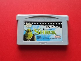Shrek Game Boy Advance Video Authentic Nintendo GBA Shrek 1 Movie Harder Find!