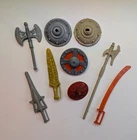 Vintage Mattel He-Man Masters of the Universe MOTU Weapons Accessories Lot 1980s