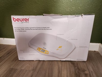Beurer BY80 Digital Baby Scale, Infant Scale for Weighing Pounds, Ounces New OB