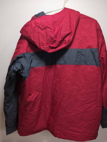 Giacca Uomo Rosso E Grigio COLUMBIA Termica Coil Isolante XL Buone Condizioni - Foto 5 di 11