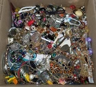 Vintage/Retro/Modern Costume Scrap/Upcycle Grab Jewelry Lot (BOX A) ~ 14.2 LBS