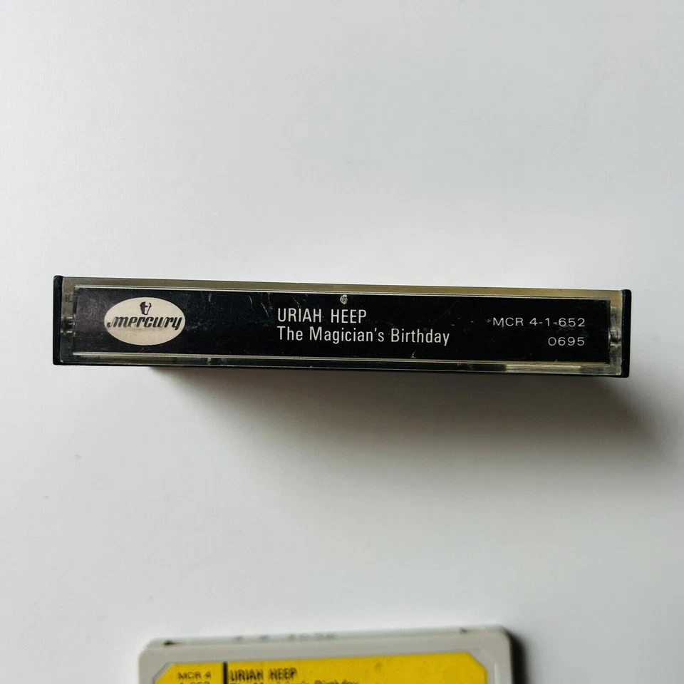 uriah heep magician’s birthday cassette paper label - Image 4 of 4