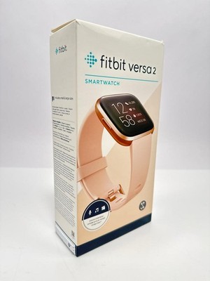 Fitbit Versa 2 Fitness Smartwatch Heart Rate Activity Tracker One Size