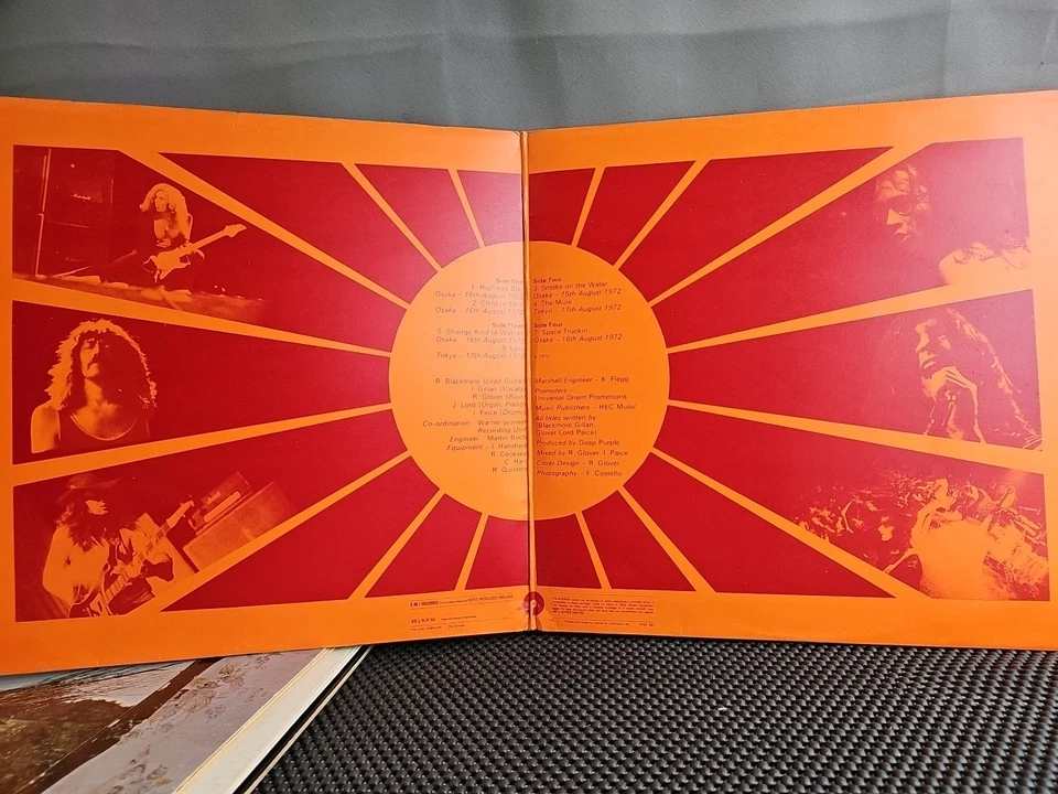 Deep Purple Made In Japan - 1st - VG UK 2-LP vinyl set. With the following text  - Image 3 of 4