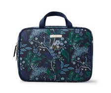 RIFLE PAPER CO. Travel Toiletry and Cosmetic Case Multi Pocket Peacock
