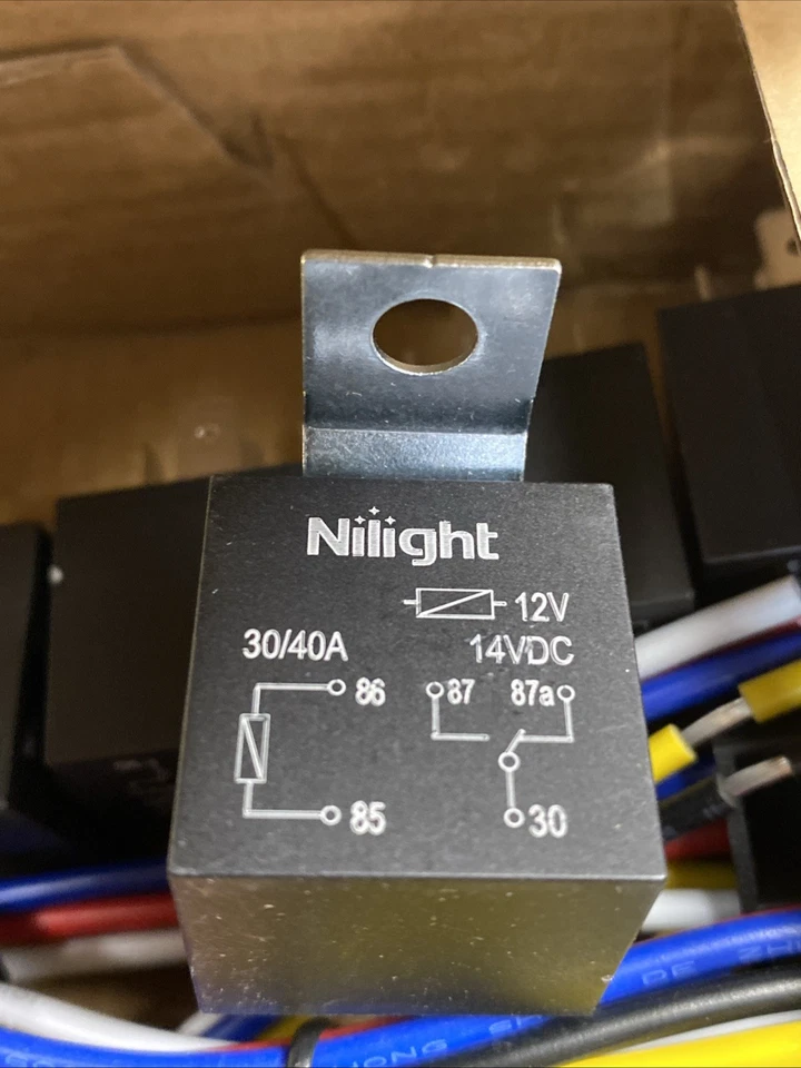 Nilight 50003R Automotive Set 5-Pin 30/40A 12V SPDT - Image 4 of 4