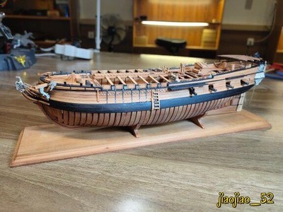 La Salamandre Pear Wood Version 1:96 310mm 12'' POF Wooden Decor Model Ship Kit